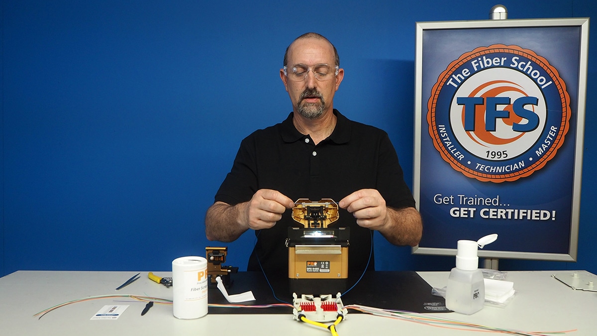 RCT - Remote Certification Training - Fiber Optic Splice Lab