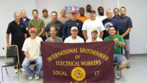 The Fiber School Electrical Workers - Group Shot