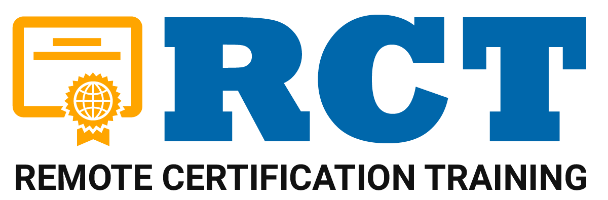Remote Certification Training (RCT)